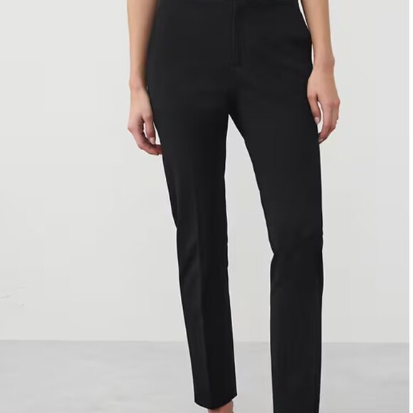 NWT Banana Republic Black Sloan Slim High-Rise Ankle Pant - Picture 3 of 10